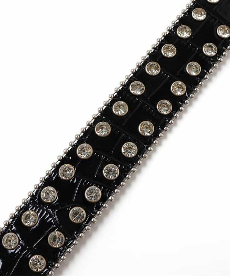 水鑽裝飾釦帶腰帶3