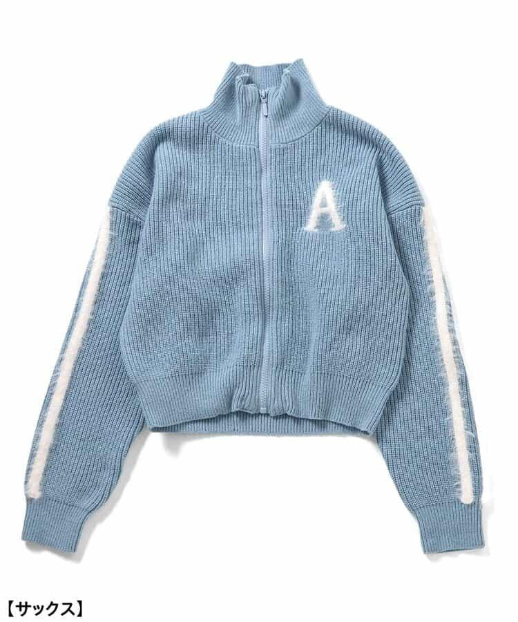 流蘇線條針織套裝