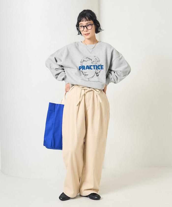 特別款燈芯絨抽繩休閒褲＜可搭配套裝＞