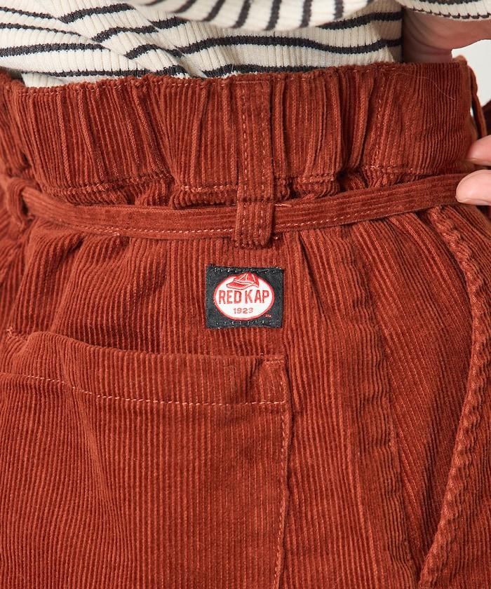 特別款燈芯絨抽繩休閒褲＜可搭配套裝＞