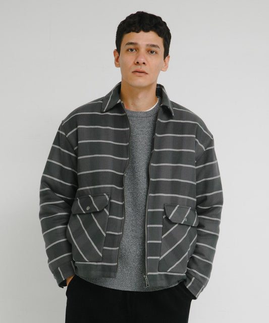 加厚短款拉鍊夾克