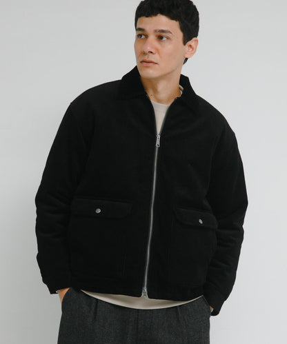 加厚短款拉鍊夾克