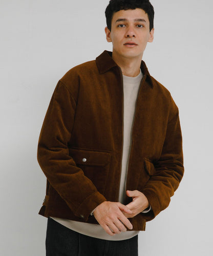 加厚短款拉鍊夾克