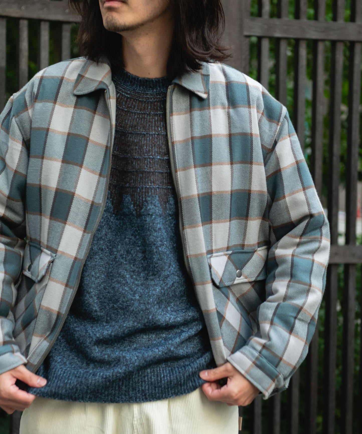 加厚短款拉鍊夾克