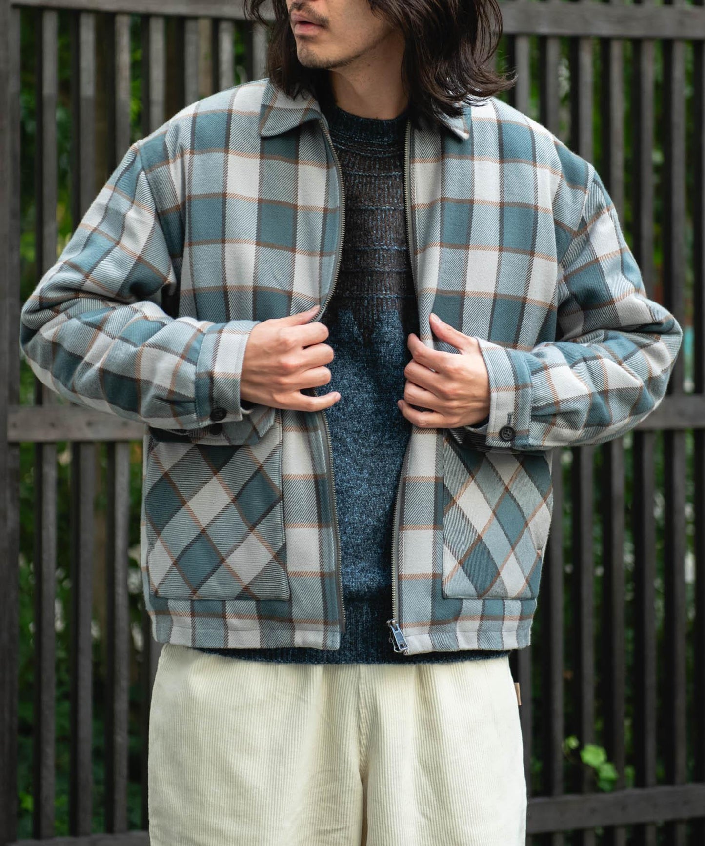 加厚短款拉鍊夾克