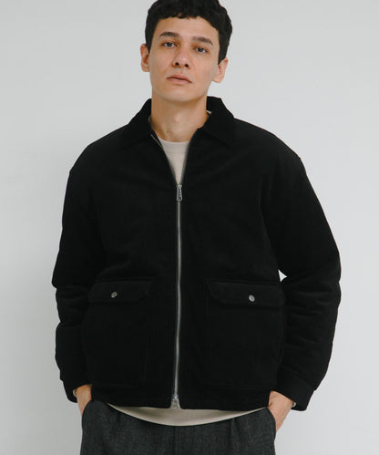 加厚短款拉鍊夾克