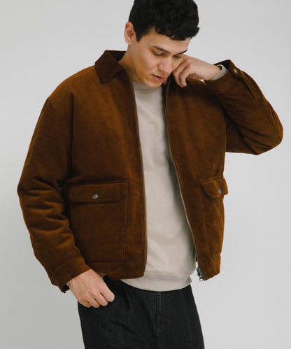 加厚短款拉鍊夾克