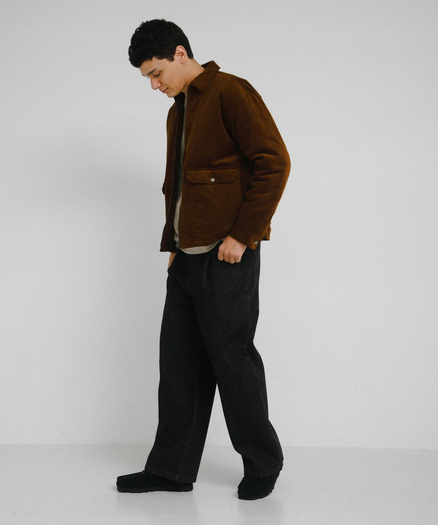 加厚短款拉鍊夾克