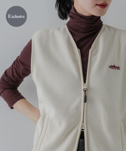『聯名』THOUSAND MILE×URBAN RESEARCH 針織抓絨拉鍊馬甲