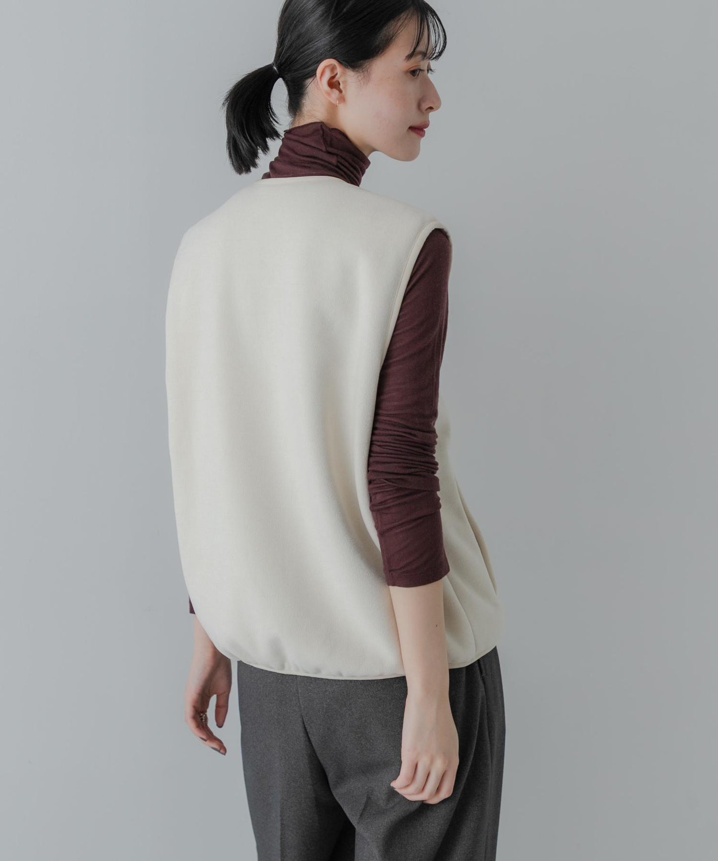 『聯名』THOUSAND MILE×URBAN RESEARCH 針織抓絨拉鍊馬甲