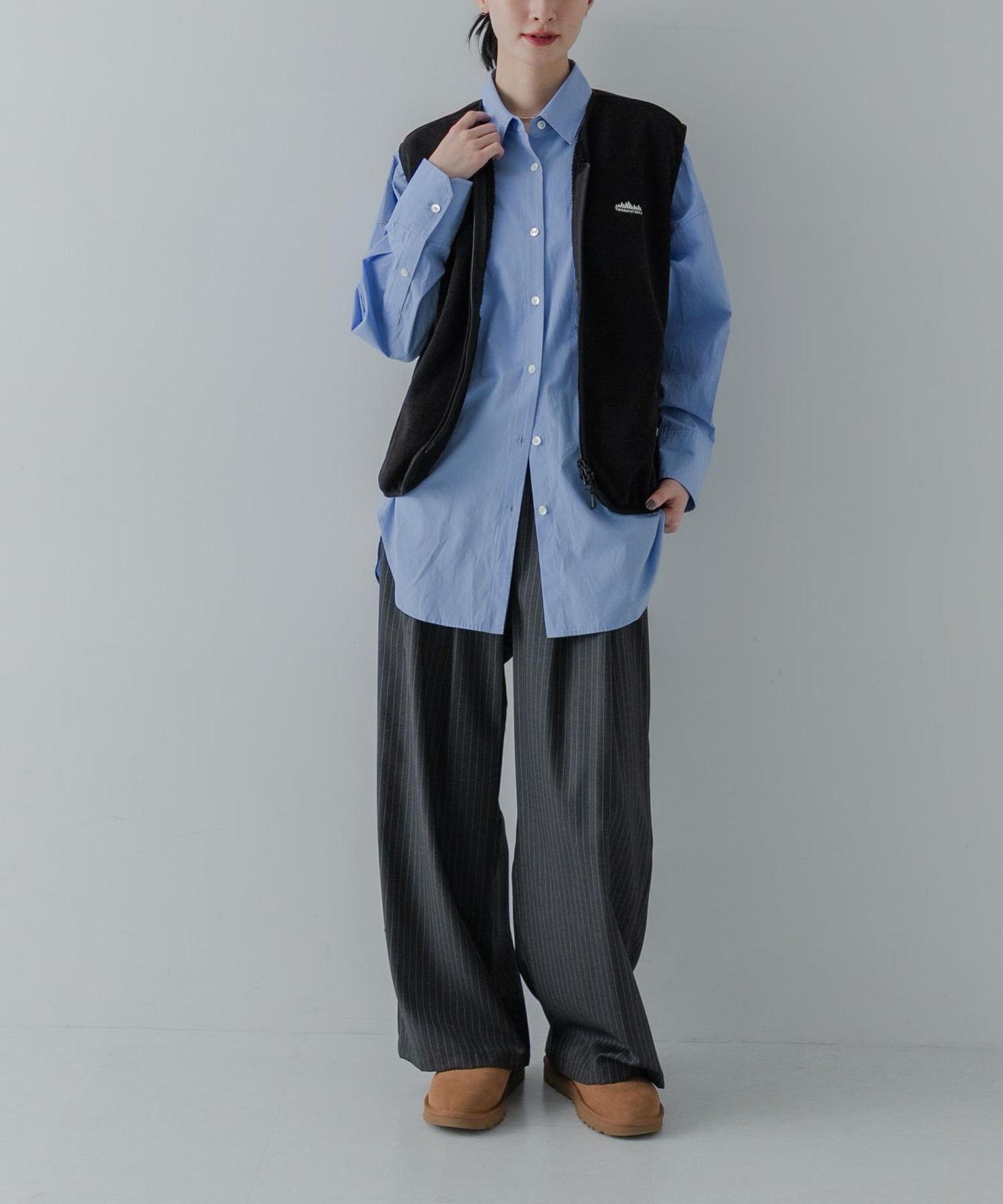 『聯名』THOUSAND MILE×URBAN RESEARCH 針織抓絨拉鍊馬甲