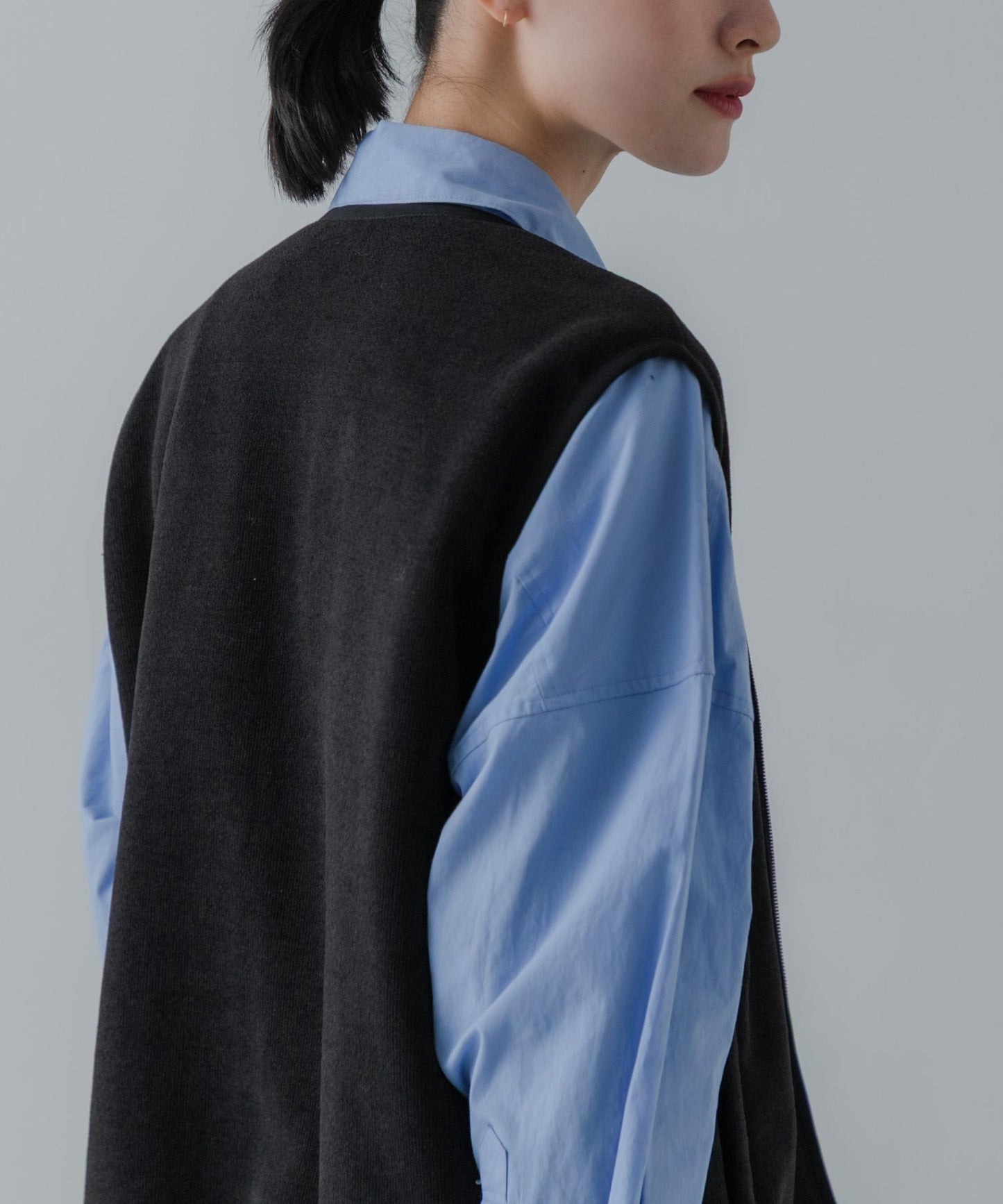 『聯名』THOUSAND MILE×URBAN RESEARCH 針織抓絨拉鍊馬甲