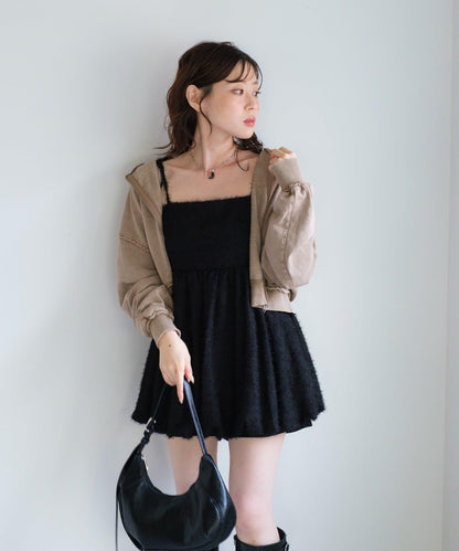 【Kastane】雙拉鍊衛衣連帽衫