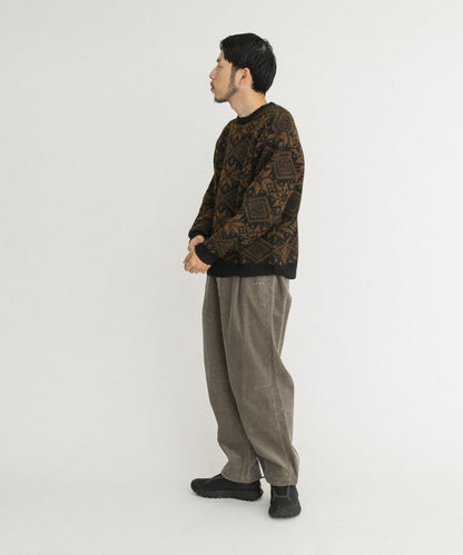 北歐風針織套頭衫