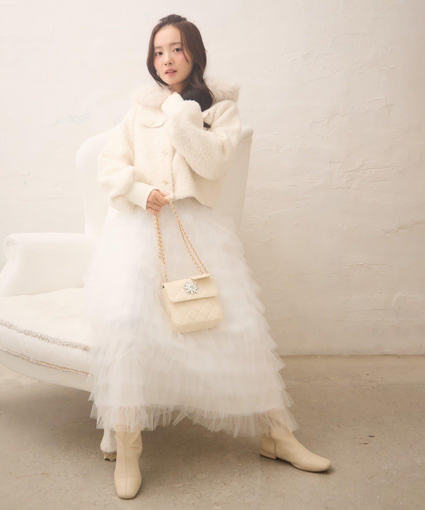 【Seemi.】網紗長裙