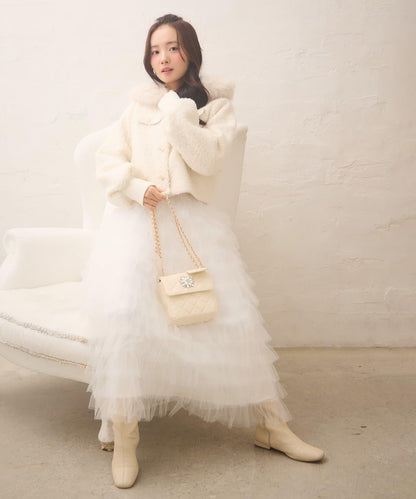 【Seemi.】網紗長裙