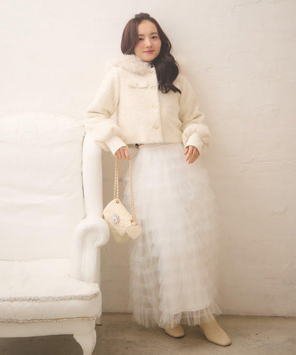 【Seemi.】仿皮草連帽衛衣