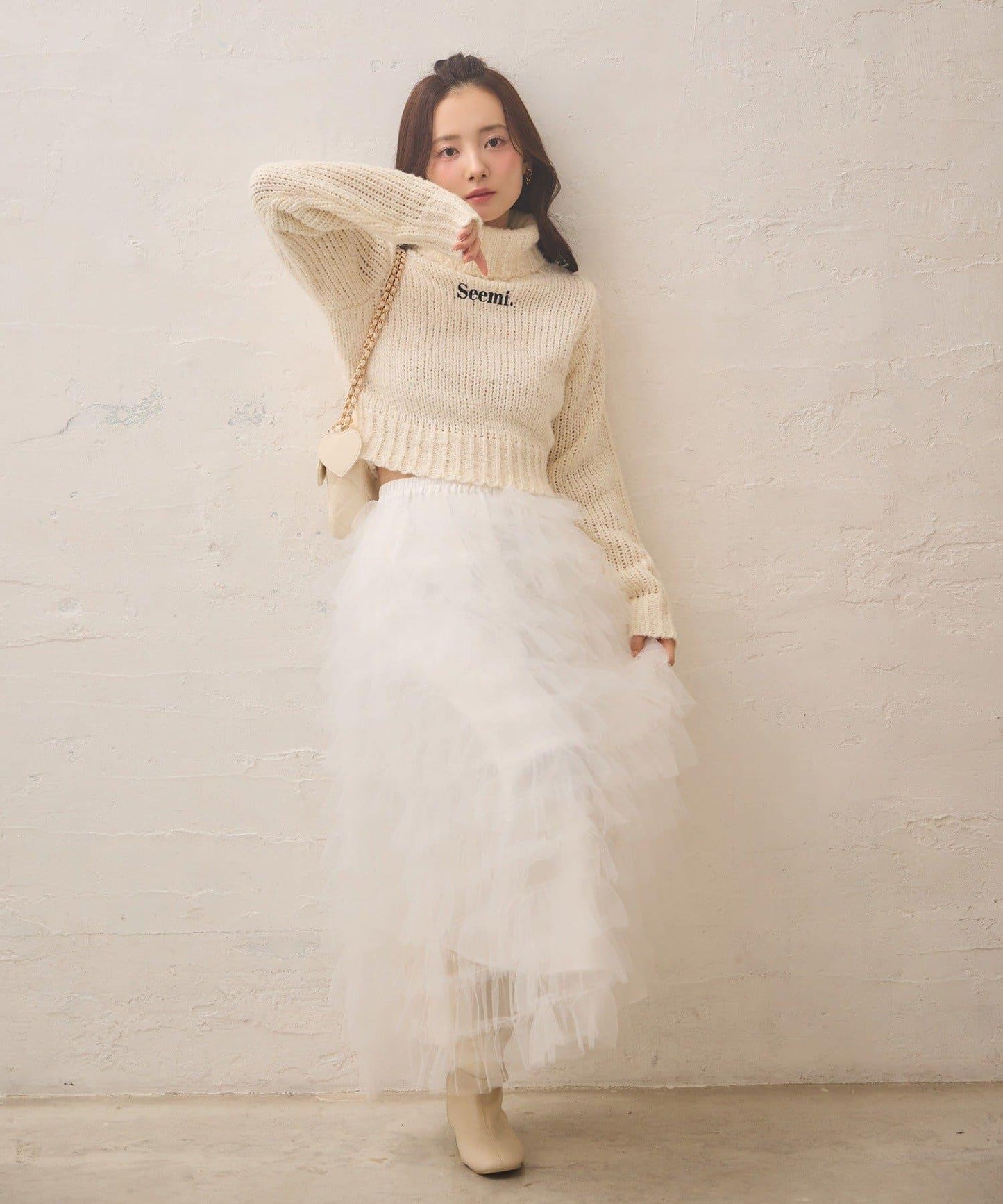【Seemi.】網紗長裙