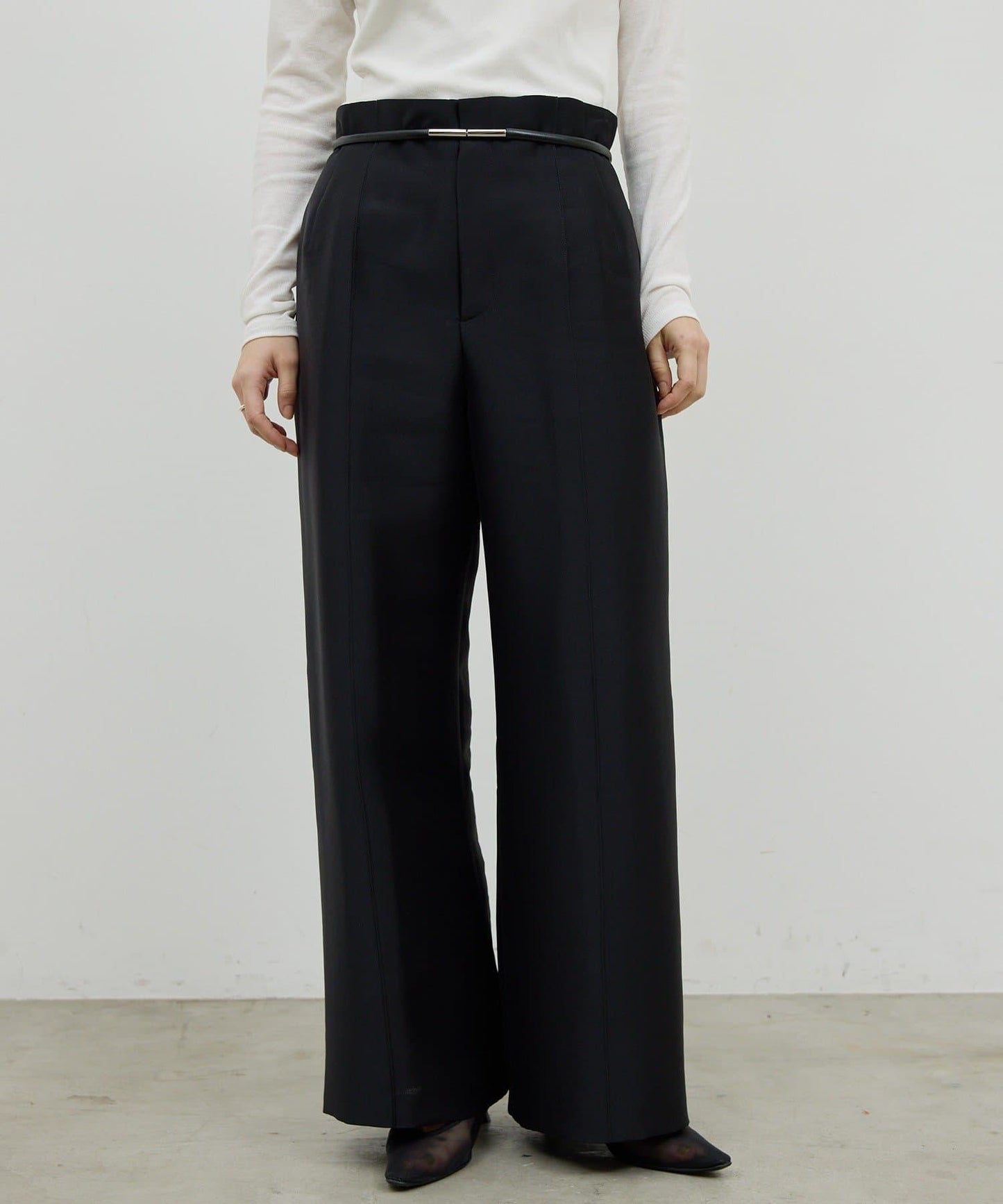 【近期開始】【可搭配套裝】絲滑雙層面料長褲