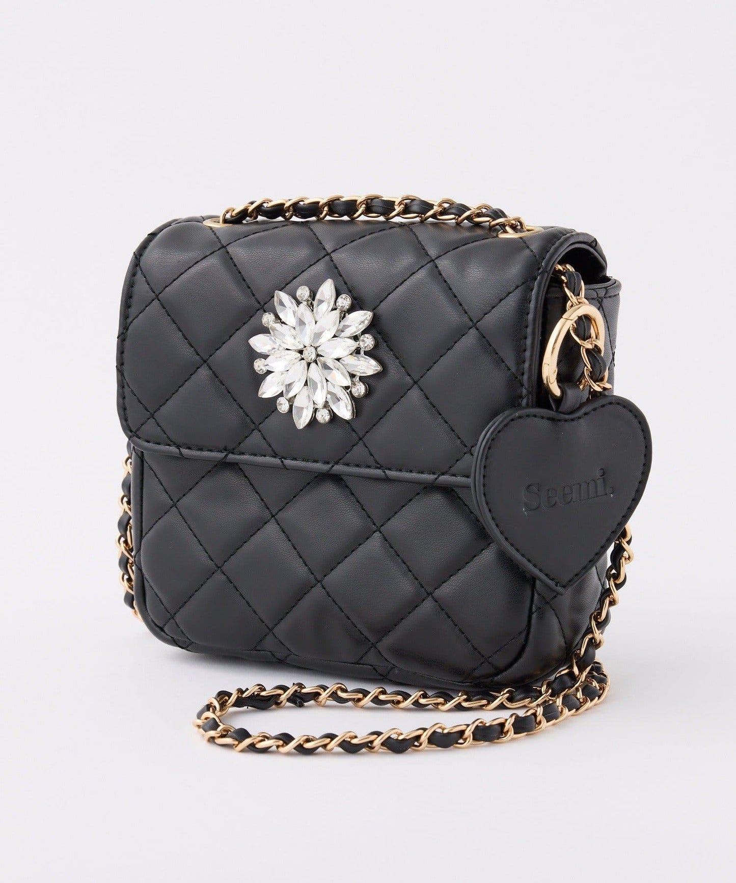 【Seemi.】菱格絎縫迷你包