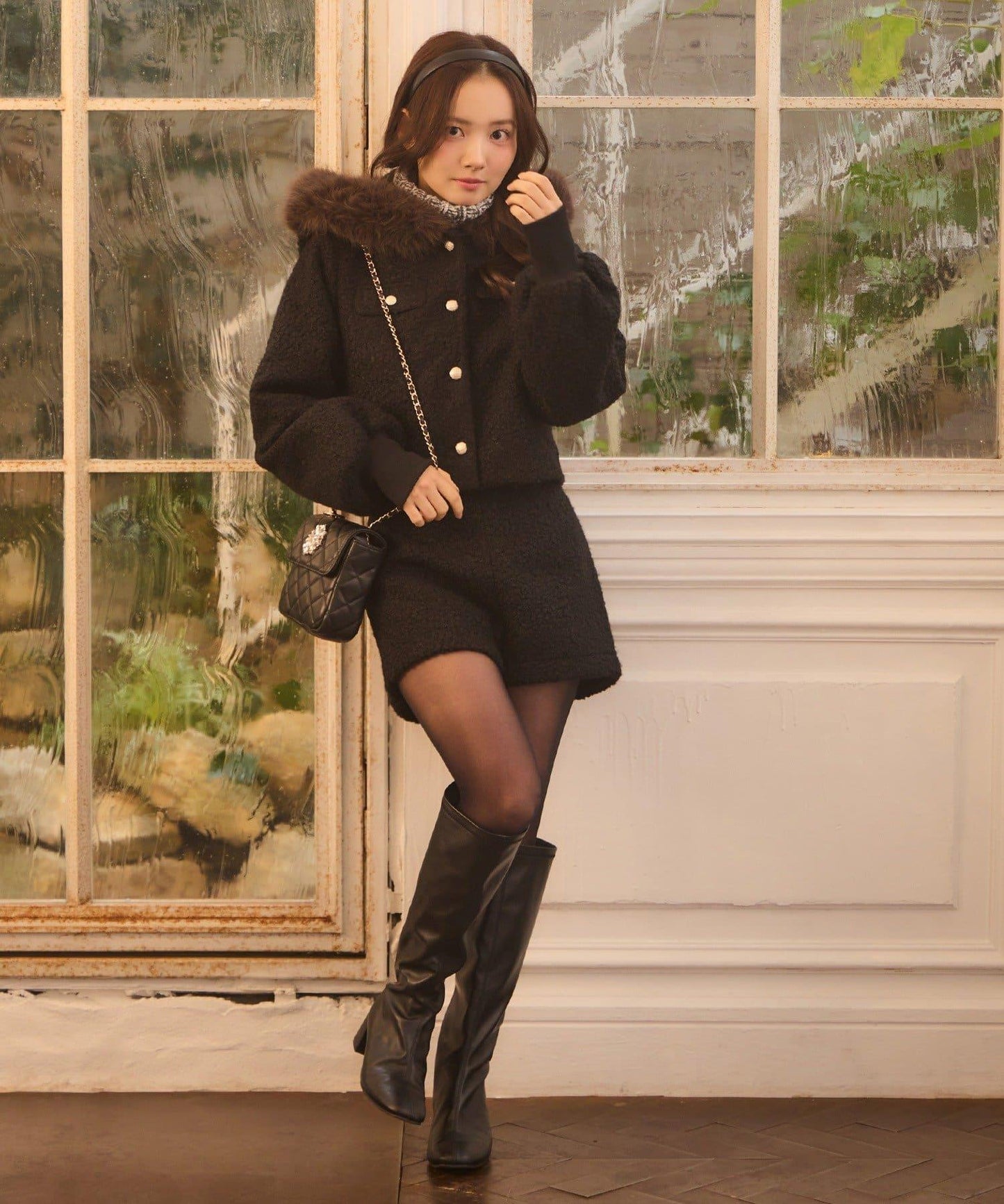 【Seemi.】菱格絎縫迷你包