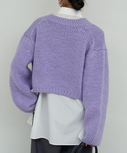 粗針織毛衣
