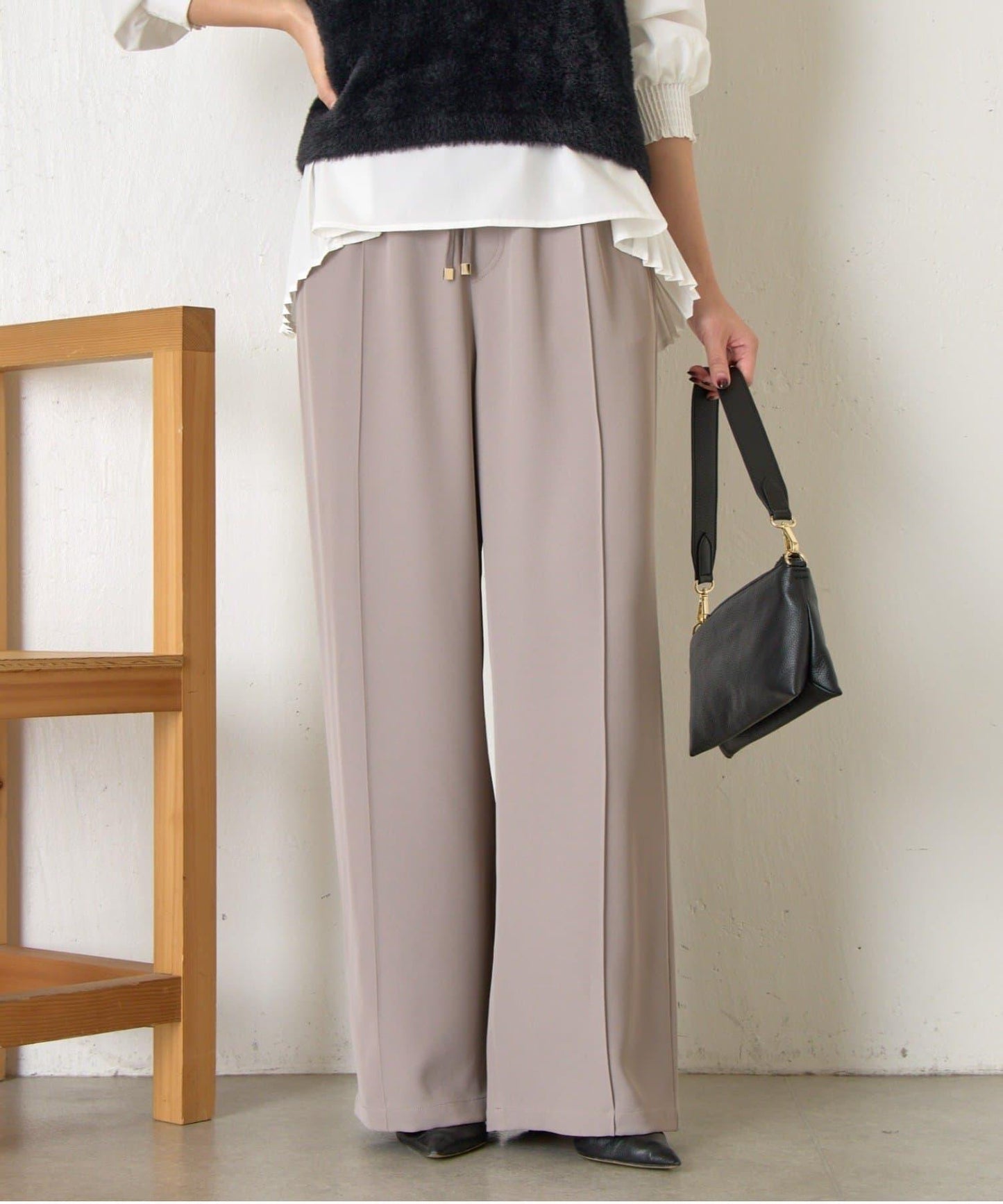 【期待已久的再次到貨！/有多種尺碼可選/有官網限定色】垂感休閒褲