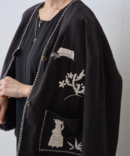 《近日開始》無領墨西哥風夾克