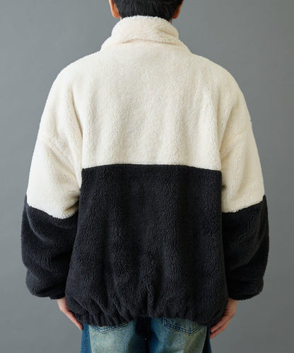 【復刻】長絨抓絨加大立領夾克