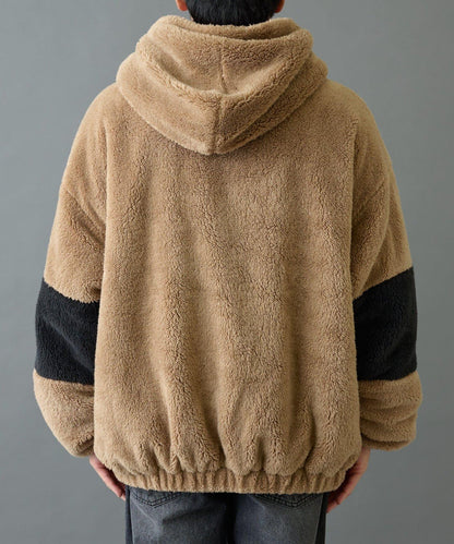 【復刻】長絨抓絨寬鬆連帽衛衣