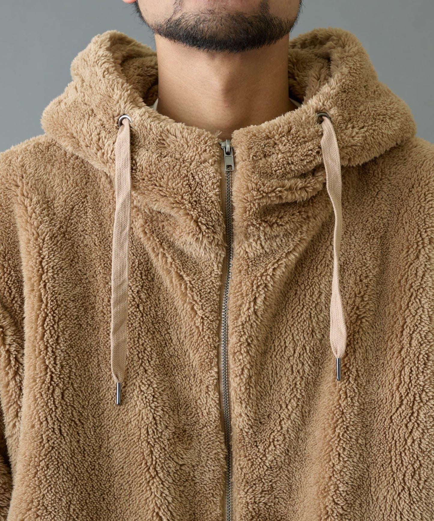 【復刻】長絨抓絨寬鬆連帽衛衣