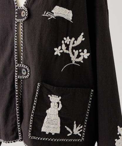 《近日開始》無領墨西哥風夾克