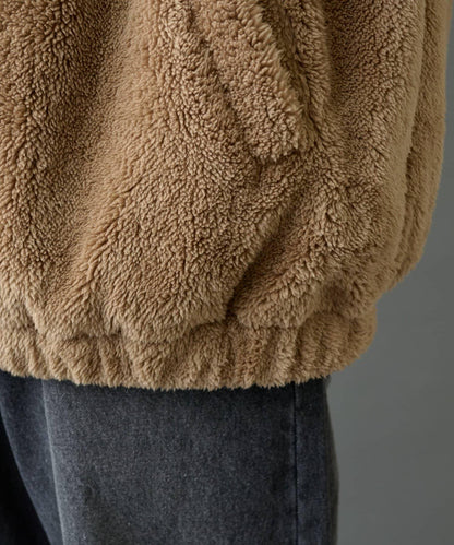 【復刻】長絨抓絨寬鬆連帽衛衣