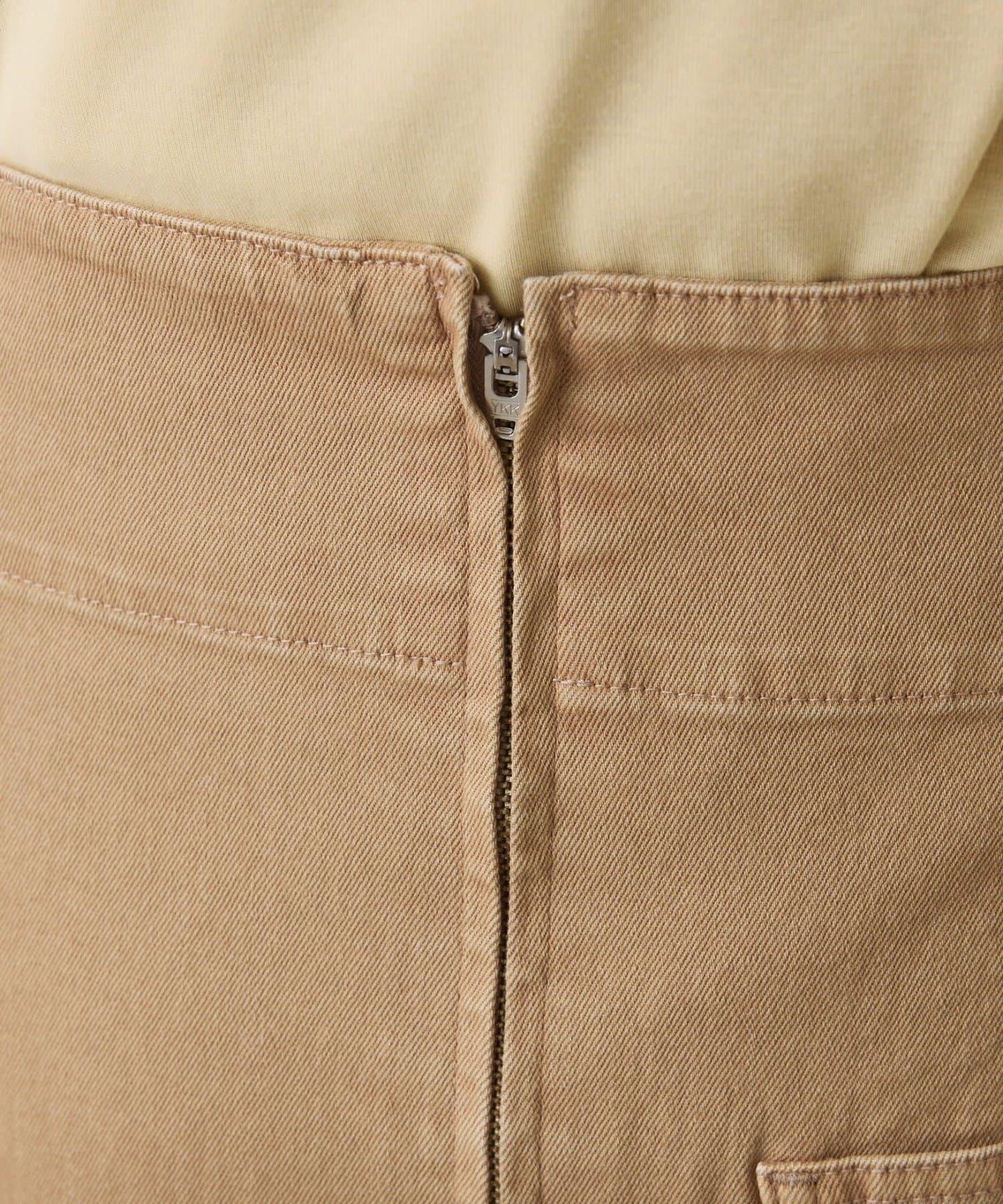 Q.anos 2層牛仔半身裙