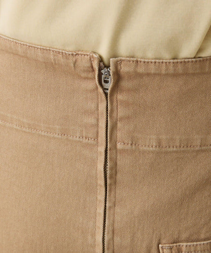 Q.anos 2層牛仔半身裙