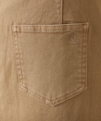 Q.anos 2層牛仔半身裙