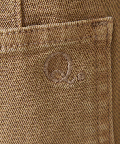 Q.anos 2層牛仔半身裙