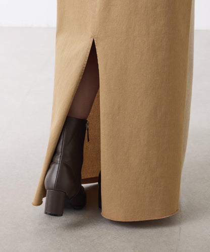 Q.anos 2層牛仔半身裙