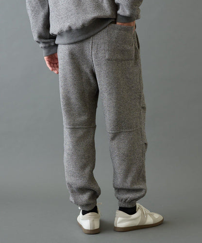 內加絨斜紋布束腳褲