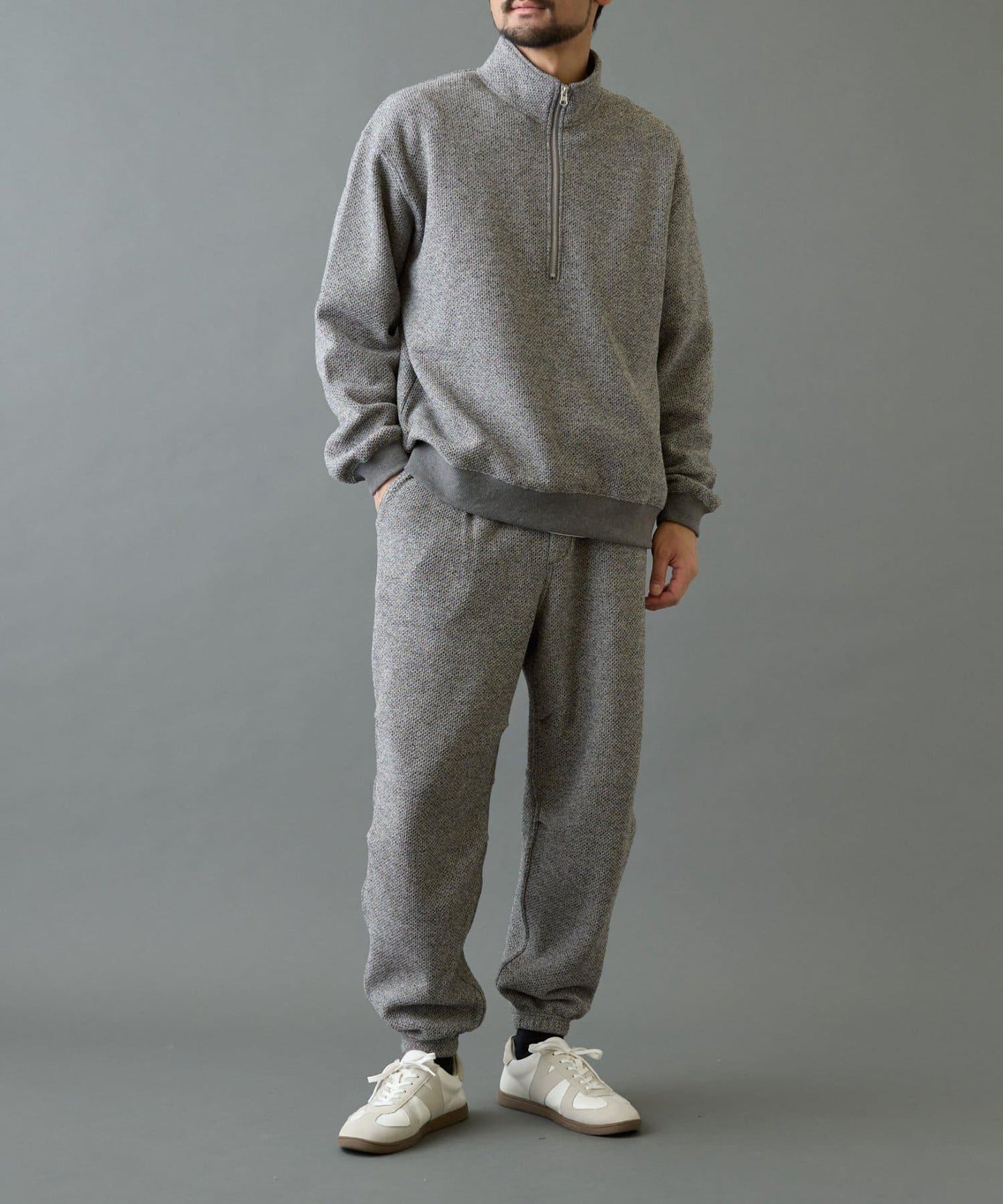 內加絨斜紋布束腳褲