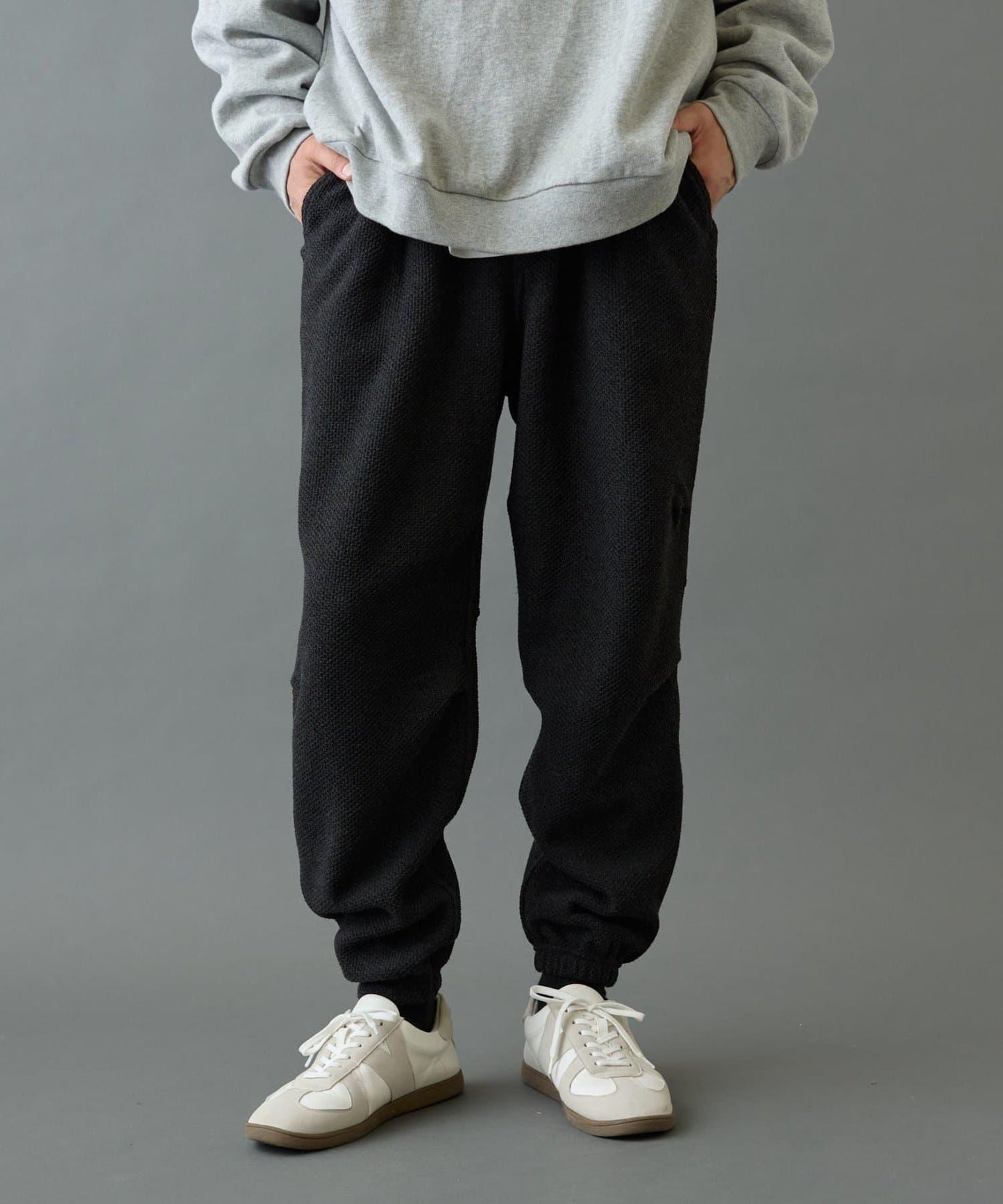 內加絨斜紋布束腳褲