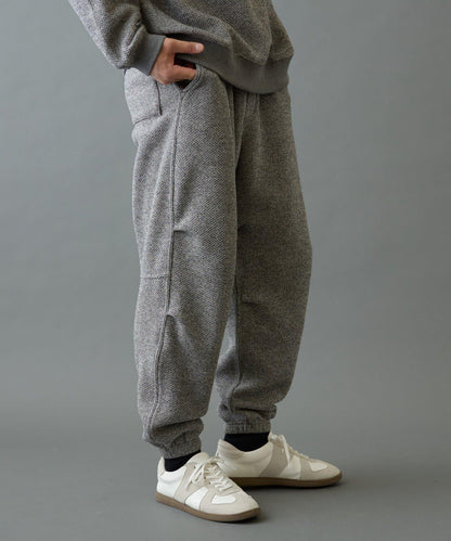 內加絨斜紋布束腳褲