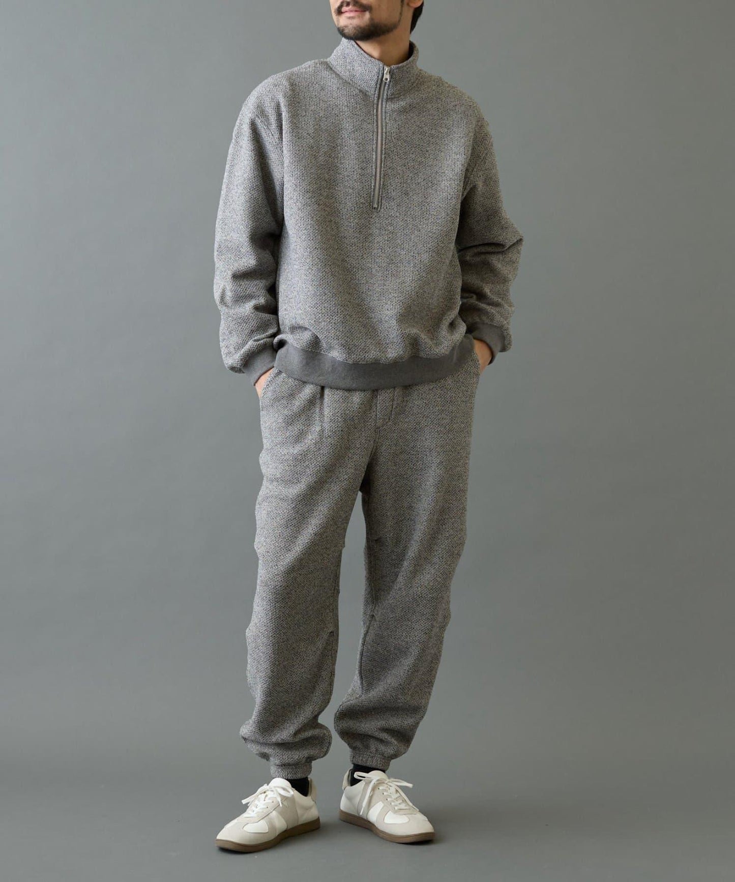 內加絨斜紋布束腳褲