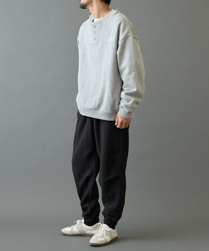 內加絨斜紋布束腳褲