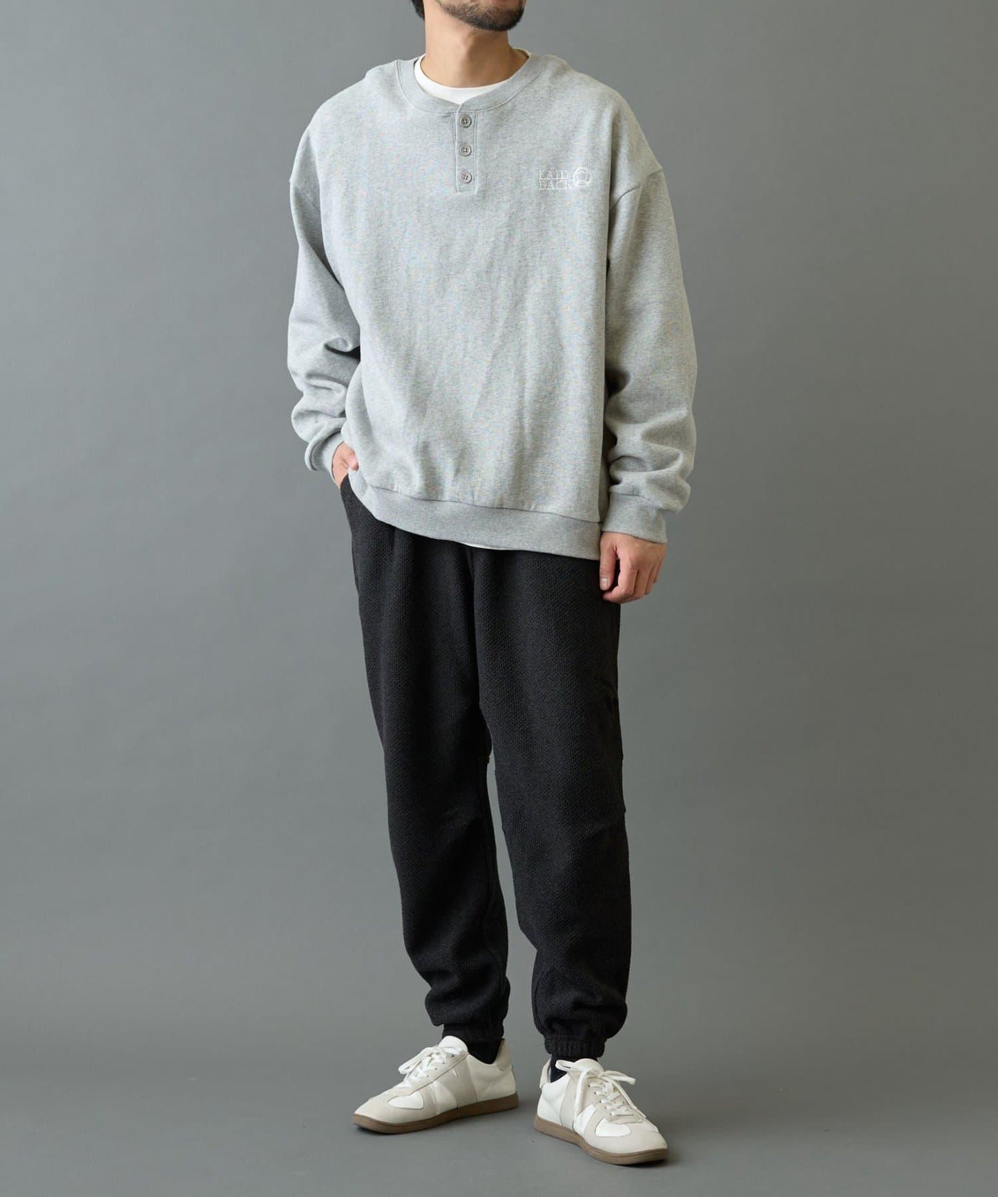 內加絨斜紋布束腳褲