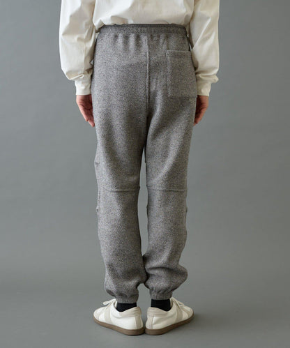 內加絨斜紋布束腳褲