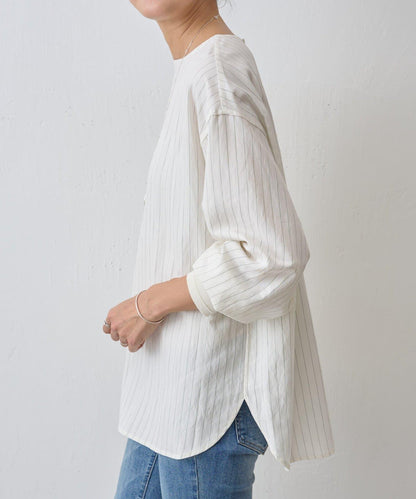 《近日開始》袖口針織襯衫