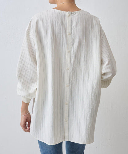 《近日開始》袖口針織襯衫