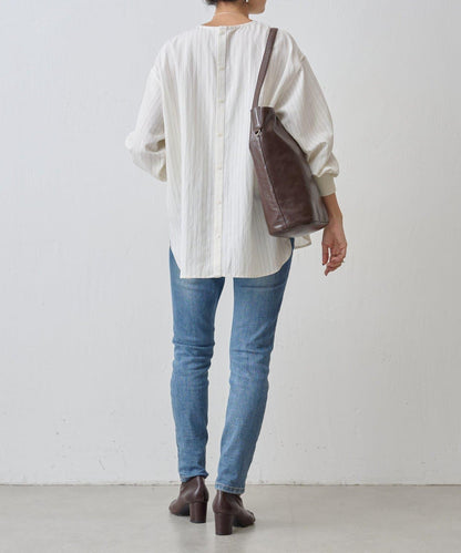 《近日開始》袖口針織襯衫