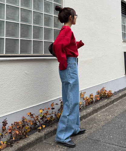 衛衣風格學院標誌針織衫